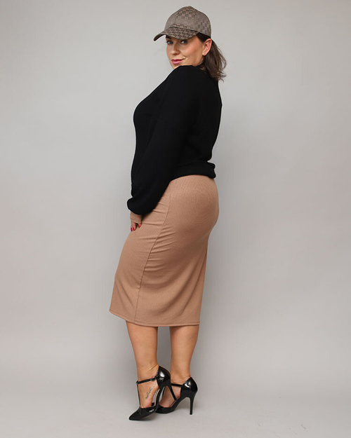 Жіночий комплект Royalfashion Casual в чорно-коричневому кольорі