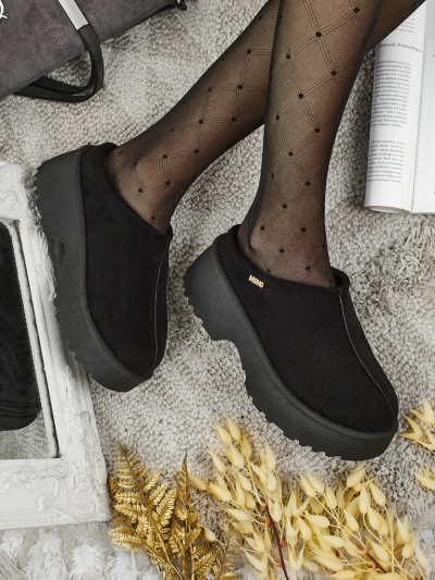 Krátké boty a'la sněhule dámské s kožíškem Calindra