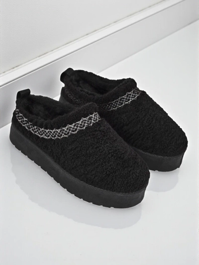 Krátké boty a'la sněhule dámské s kožíškem Frost Veil