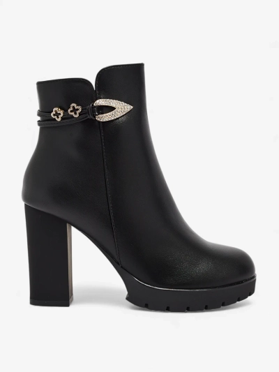 Жіночі ботильйони Sylvar з екошкіри на підборах