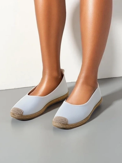 Royalfashion Dámské espadrilky z ekologické semišové kůže Aroles