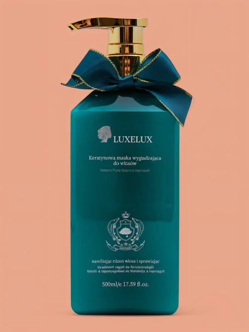 Luxelux Кератинова маска для волос із вирівнюючим ефектом 500 мл