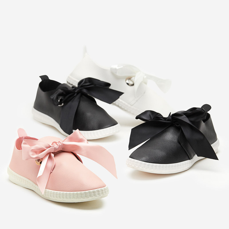 Černé dámské slip on tenisky Samhu - Footwear