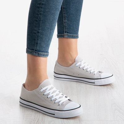 Šedé dámské tenisky Noenoes - Obuv 1