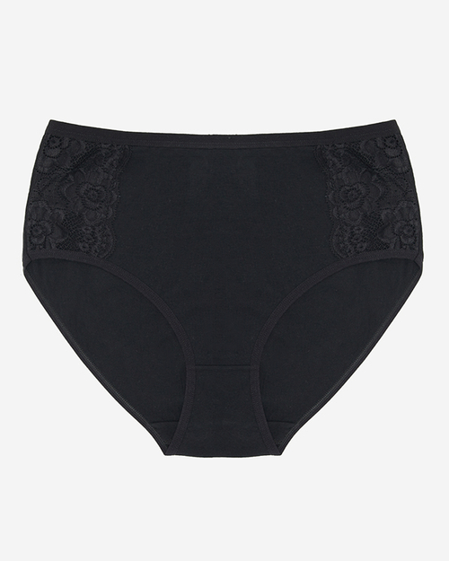 Чорні жіночі трусики PLUS SIZE