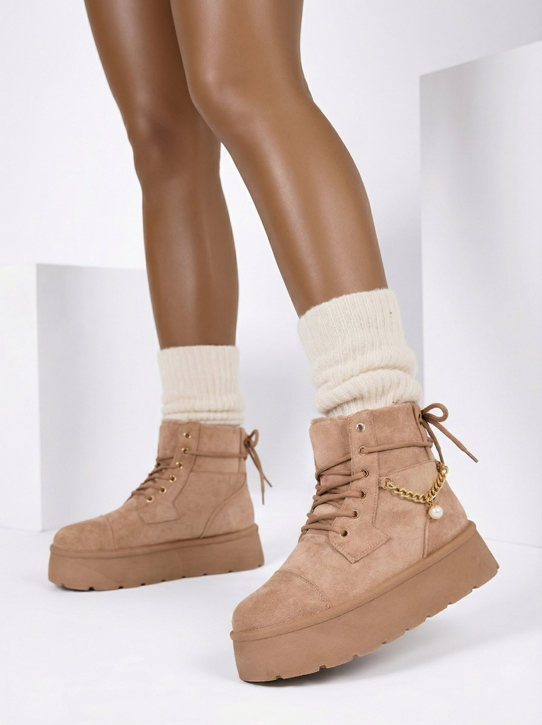 Royalfashion Dámské šněrovací boty Woruces