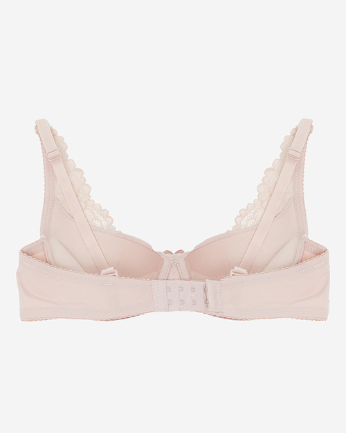 Світло-рожевий жіночий бюстгальтер з мереживом - Нижня білизна