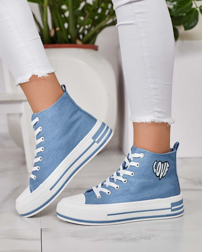 Royalfashion Dámské sportovní tenisky s potiskem