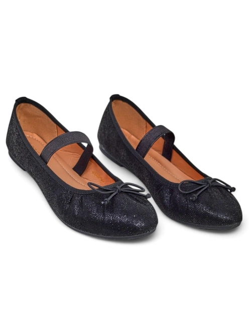 Royalfashion Яскраві балетки для жінок з бантиком та еластичним елементом Safte