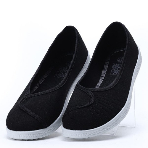 Czarne casualowe balerinki Antonetta- Obuwie