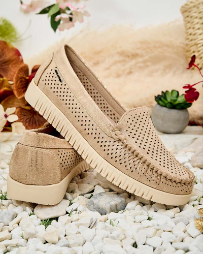 Royalfashion Жіночі ажурні мокасини Nafis