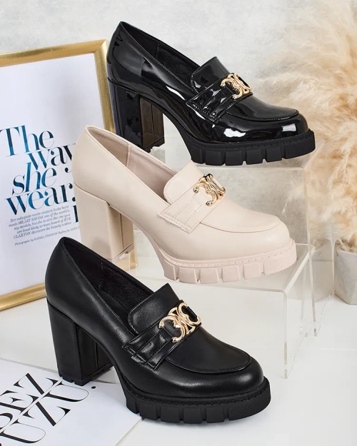 Royalfashion Елегантні жіночі мокасини на стійці Jozii