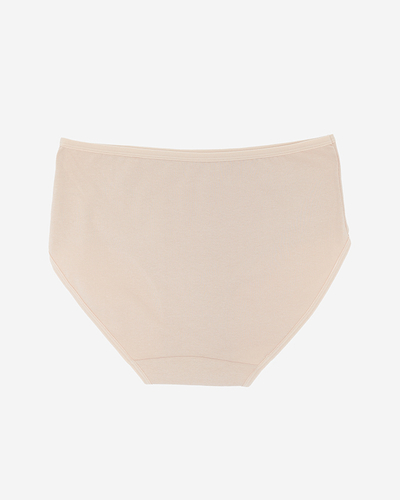 Béžové dámské kalhotky PLUS SIZE - Spodní prádlo