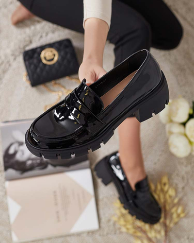 Royalfashion Dámské mokasíny na nízkém poštěváčku Denebel