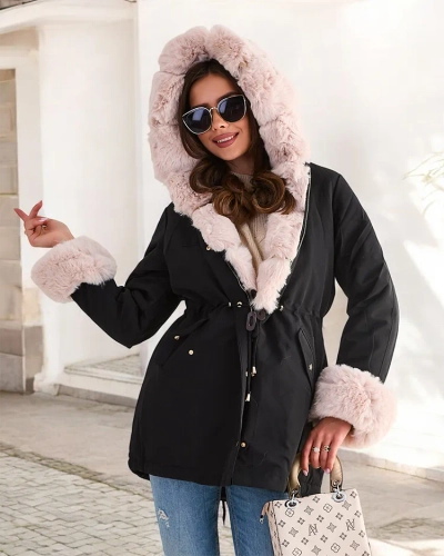 Royalfashion Dlouhý ženský kabát