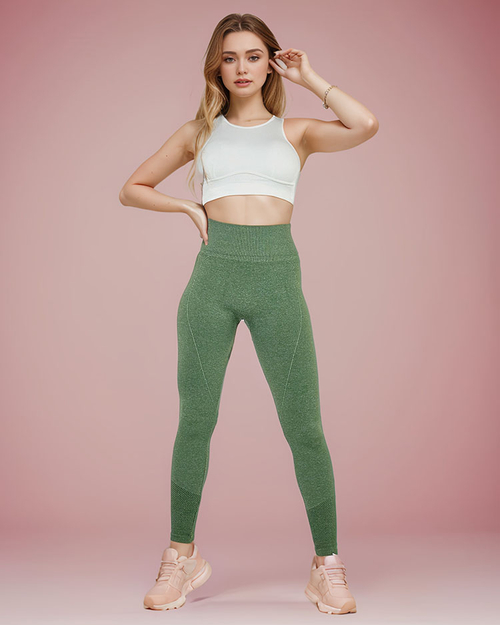 Легінси жіночі ребристі Royalfashion