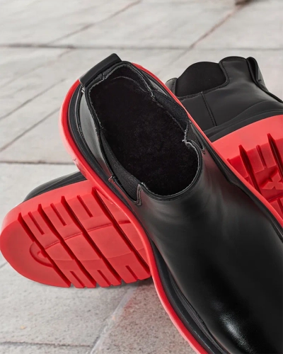 Royalfashion Dámské nazouvací kozačky Derri