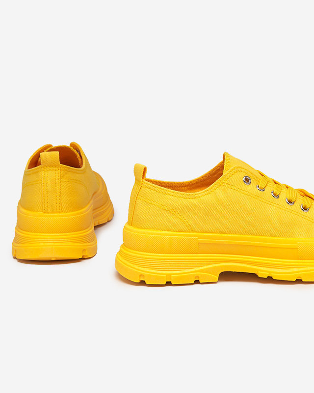 Žluté dámské sportovní tenisky Ctogi- Footwear