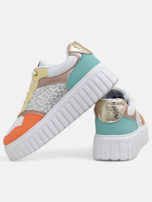 Royalfashion Жіночі спортивні кросівки на платформі Panterr