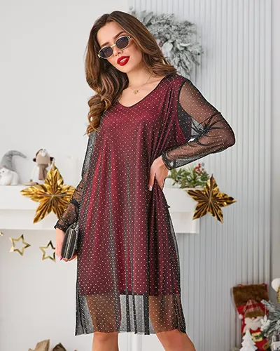 Royalfashion Класичне плаття для жінок до коліна