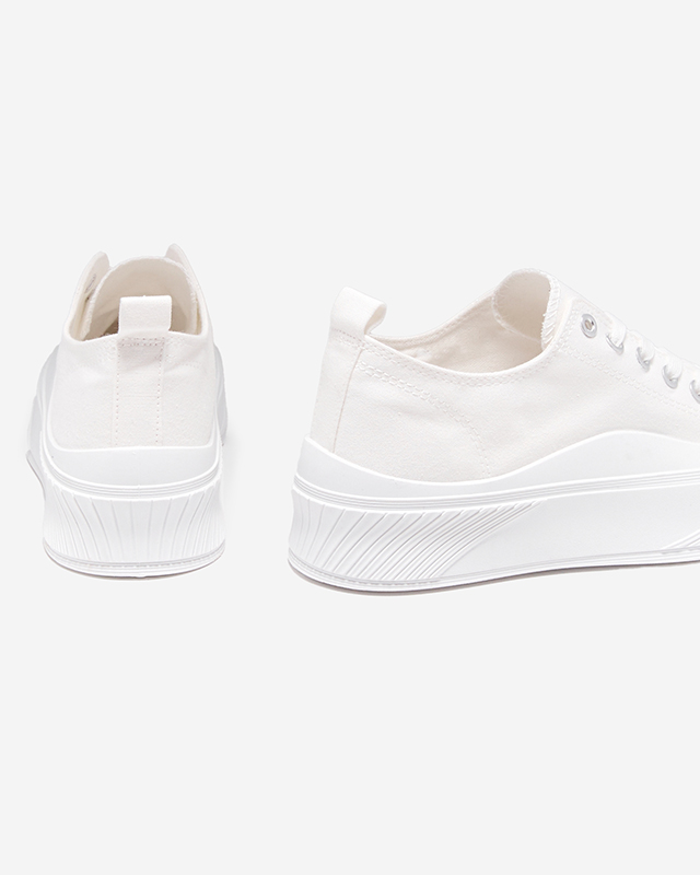 Bílé dámské tenisky Nerikas typ - Obuv