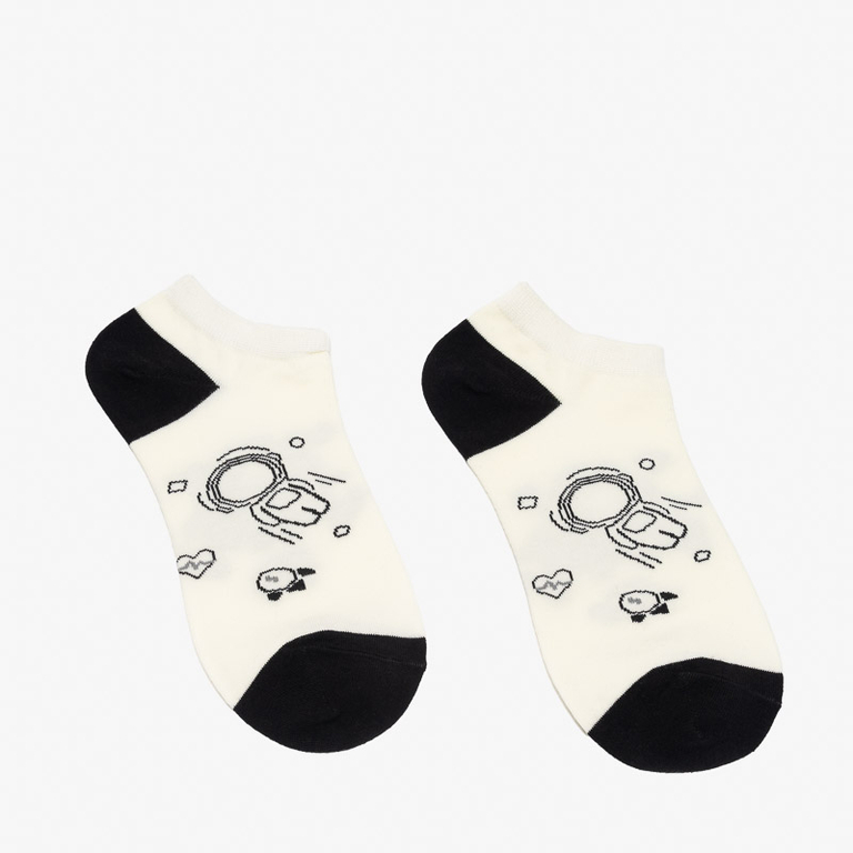 Krémové dámské ponožky - Spodní prádlo