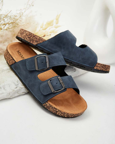 Royalfashion Pánské žabky s přezkami Foumyn