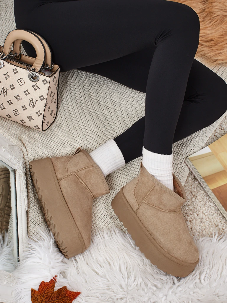 Krátké boty a'la sněhule dámské Vessia