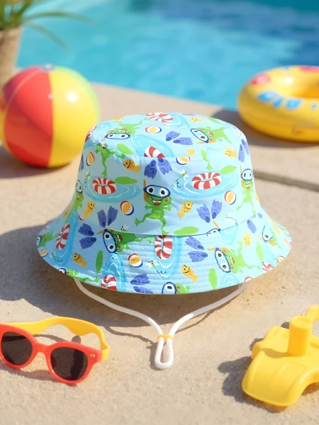 Royalfashion Dětský klobouk typu bucket Barevný klobouk