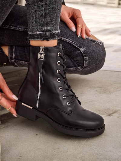 Жіночі шнурівкові чоботи Royalfashion Selocii