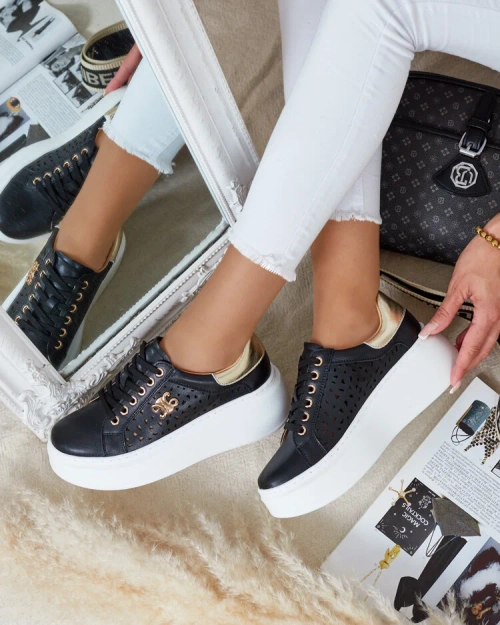 Royalfashion Жіночі спортивні ажурні кеди Jovixi