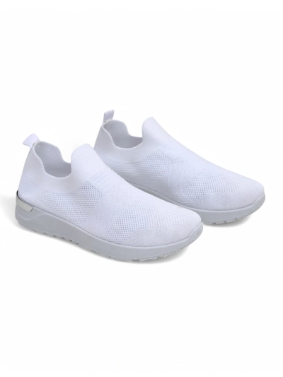 Royalfashion Жіночі спортивні черевики без шнурків з текстильної тканини Satet