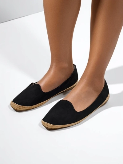 Royalfashion Dámské espadrilky z ekologické semišové kůže Emmeno