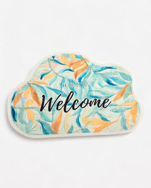 Royalfashion Barevná rohožka s květinami 40x60