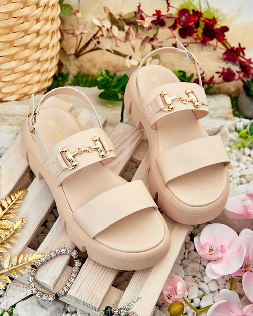 Royalfashion Жіночі босоніжки на платформі з екошкіри Avemil