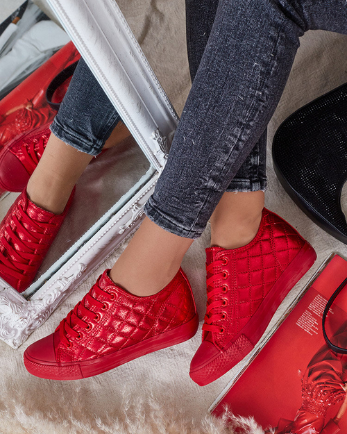 Жіночі стьобані кеди Royalfashion з прихованим якорем Avvas