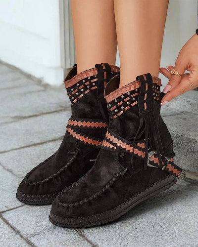 Жіночі ботильйони Royalfashion Mollaf Tassel Booties