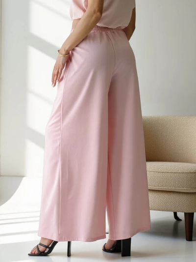 Royalfashion Široké dámské kalhoty