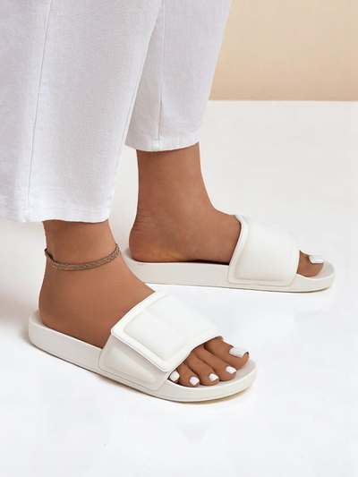 Royalfashion Dámské pantofle na ploché podrážce FlexiWalk