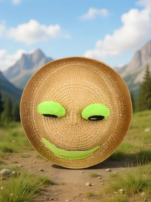 Royalfashion Дитячий солом'яний капелюх Froggy Shade Hat