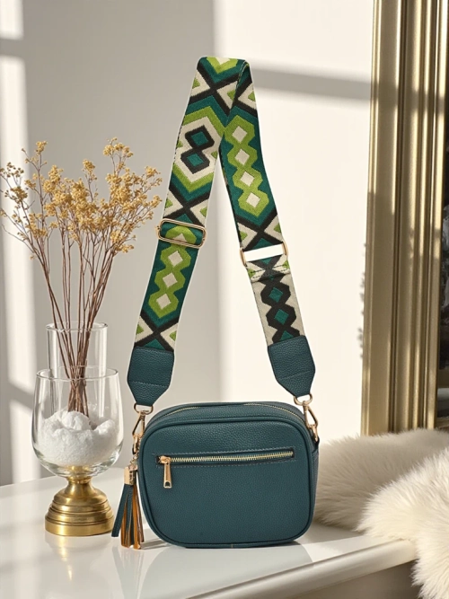 Royalfashion Маленька жіноча сумочка з екошкіри з кольоровим ремінцем Kovi Lace