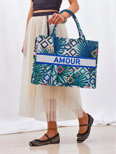Royalfashion Kabelka z látky Amour Vibes