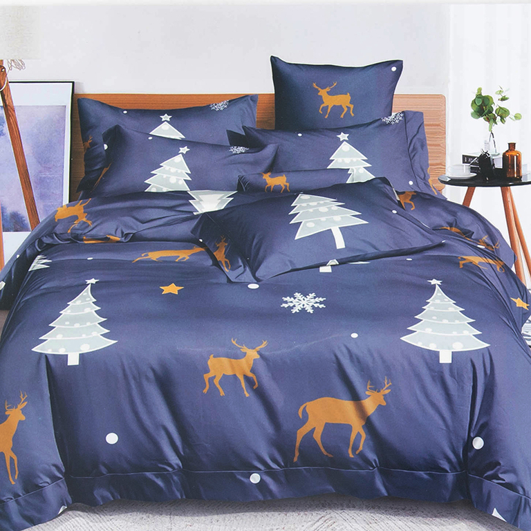 Vánoční povlečení 160x200, 3dílná sada - Povlečení