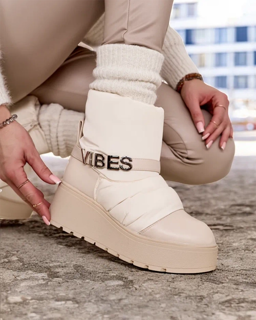 Жіночі сніжні чоботи Royalfashion Figior