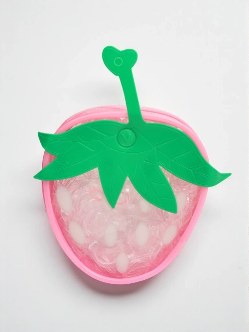 Royalfashion Різнокольорові силіконові гумки Полуниця