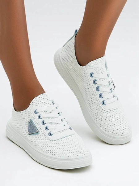 Royalfashion Klasické dámské sportovní boty na šněrování s potiskem Fennie