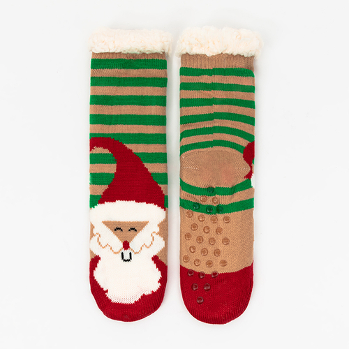 Жіночі шкарпетки з новорічним принтом