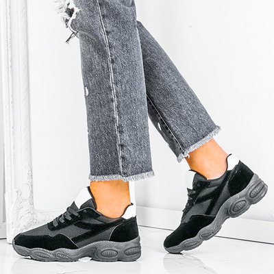 Černá sportovní obuv s podešví Faith - Obuv