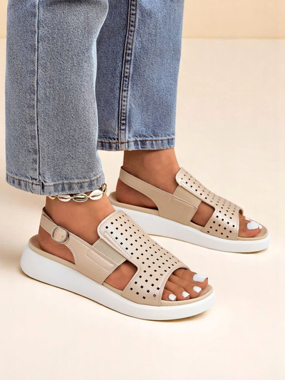 Royalfashion Dámské sandály na silnější podrážce BreezyStep