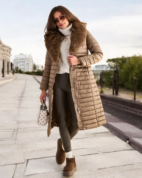 Роялфешен Довга куртка для жінок